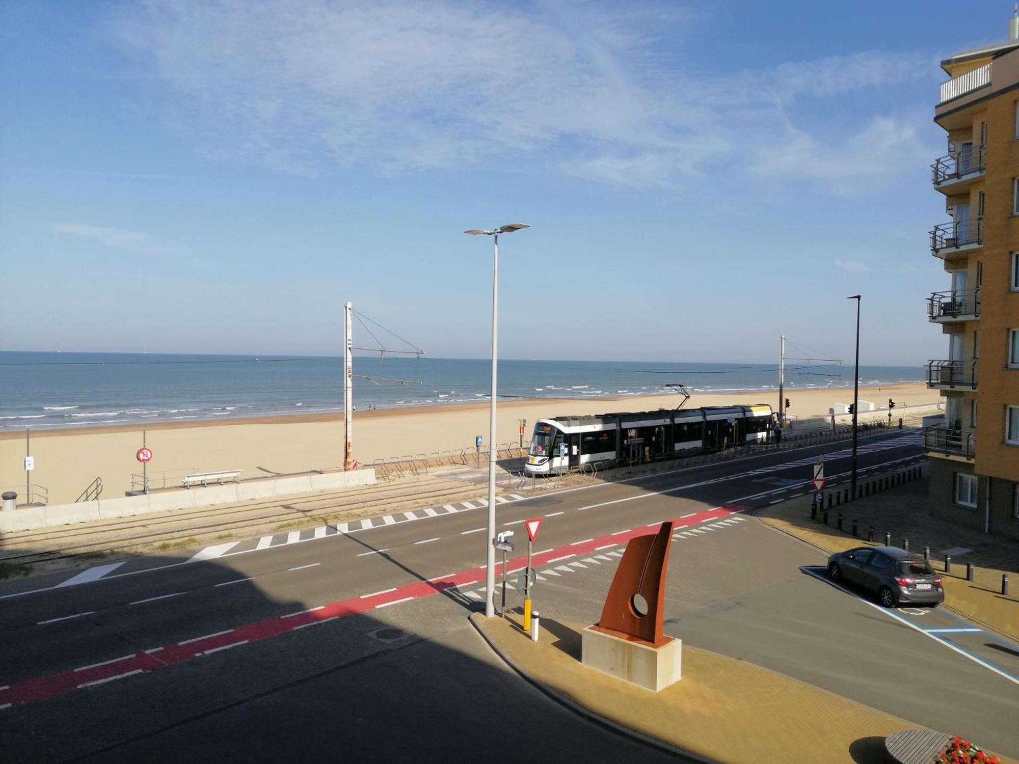 De Strandwandeling 0203 Met Frontaal Zeezicht Appartement *